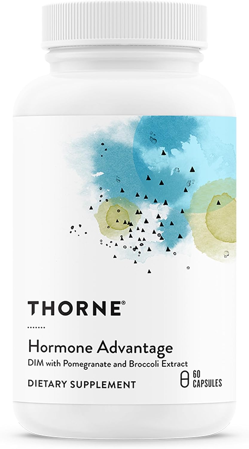 Thorne Hormone Advantage, DIM, SGS & Pomegranate Extract, 60 Capsules