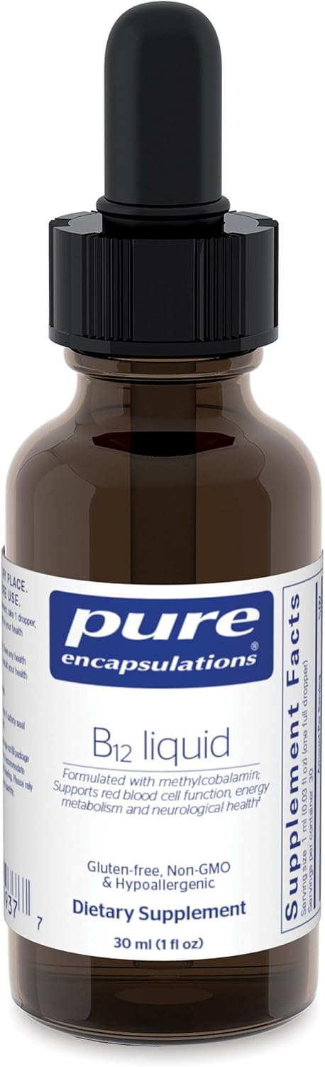 Pure Encapsulations B12 Liquid, 1 fl. oz.