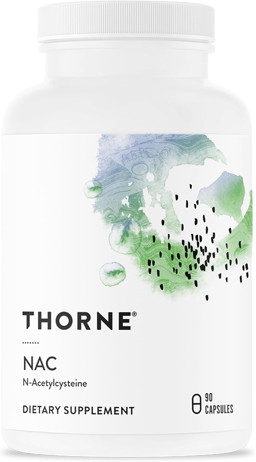 Thorne NAC, 500 mg N-Acetylcysteine, Amino Acid Supplement