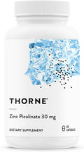 Thorne Zinc Picolinate 30 mg, Highly Absorbable Zinc
