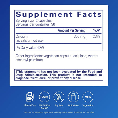 Pure Encapsulations Calcium (Citrate)