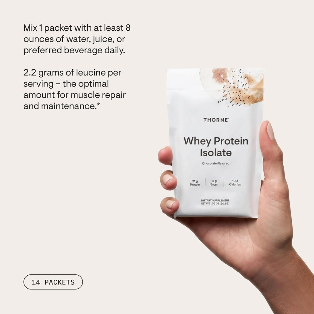 Thorne Whey Protein Isolate, Balanced Amino Acids Profile