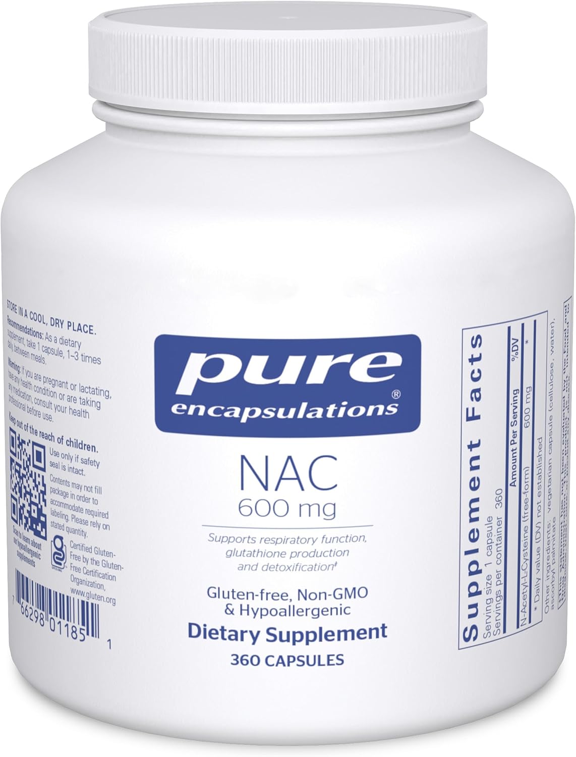 Pure Encapsulations NAC 600 mg