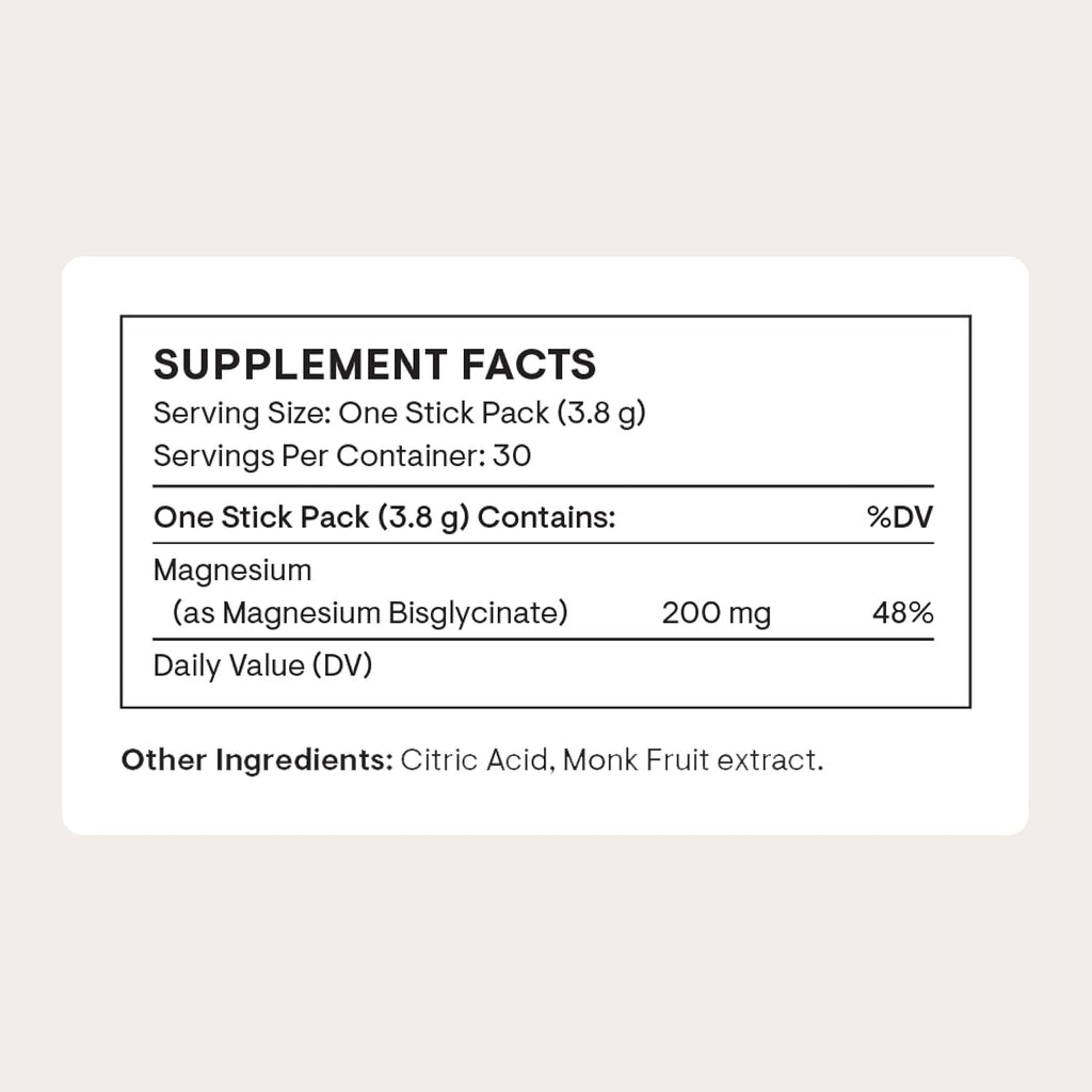 Thorne Magnesium Bisglycinate, Powdered Magnesium Formula