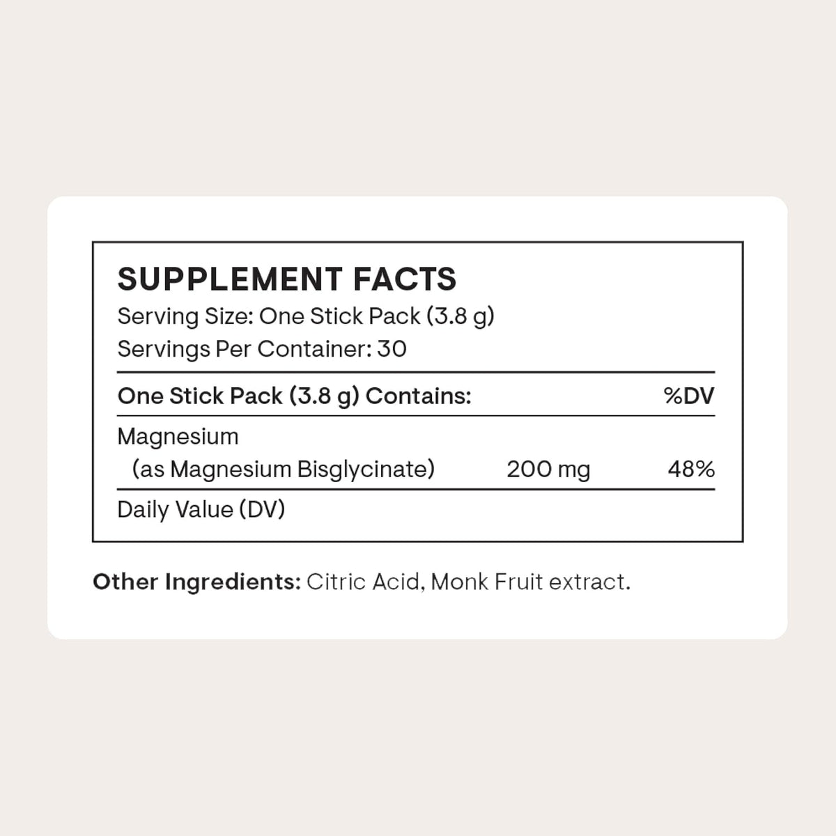 Thorne Magnesium Bisglycinate, Powdered Magnesium Formula