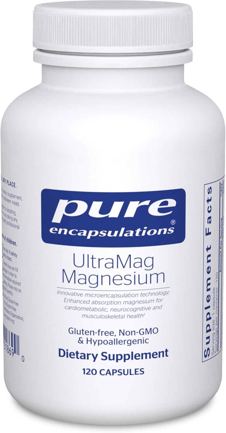 Pure Encapsulations UltraMag Magnesium, 120 Capsules