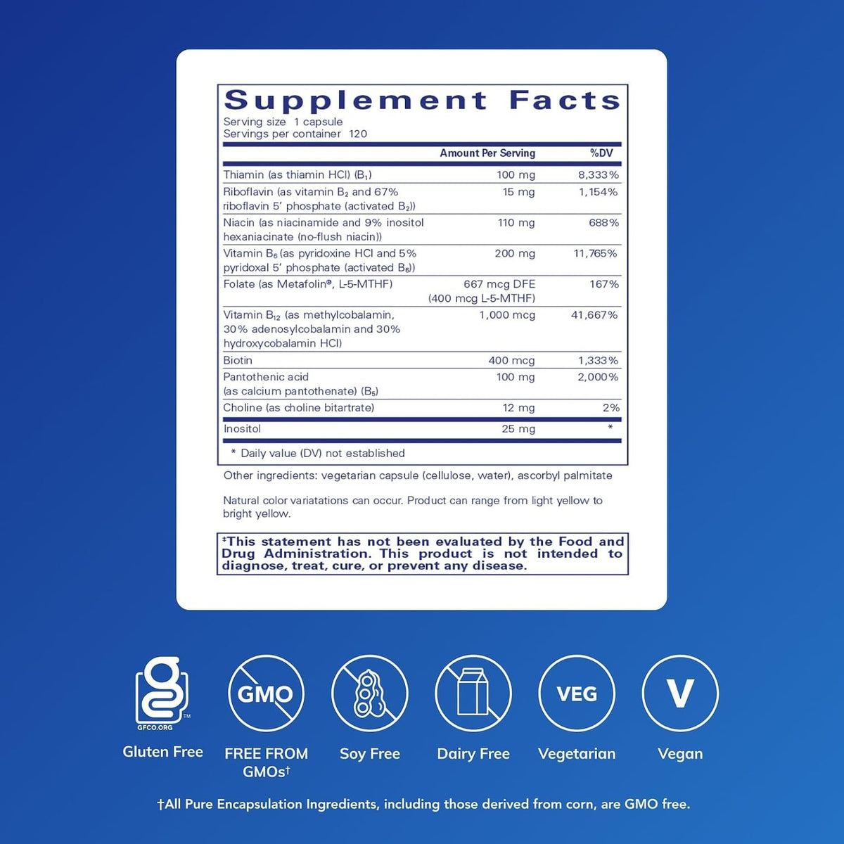 Pure Encapsulations B6 Complex