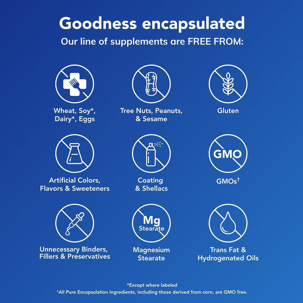 Pure Encapsulations Ascorbic Acid Capsules