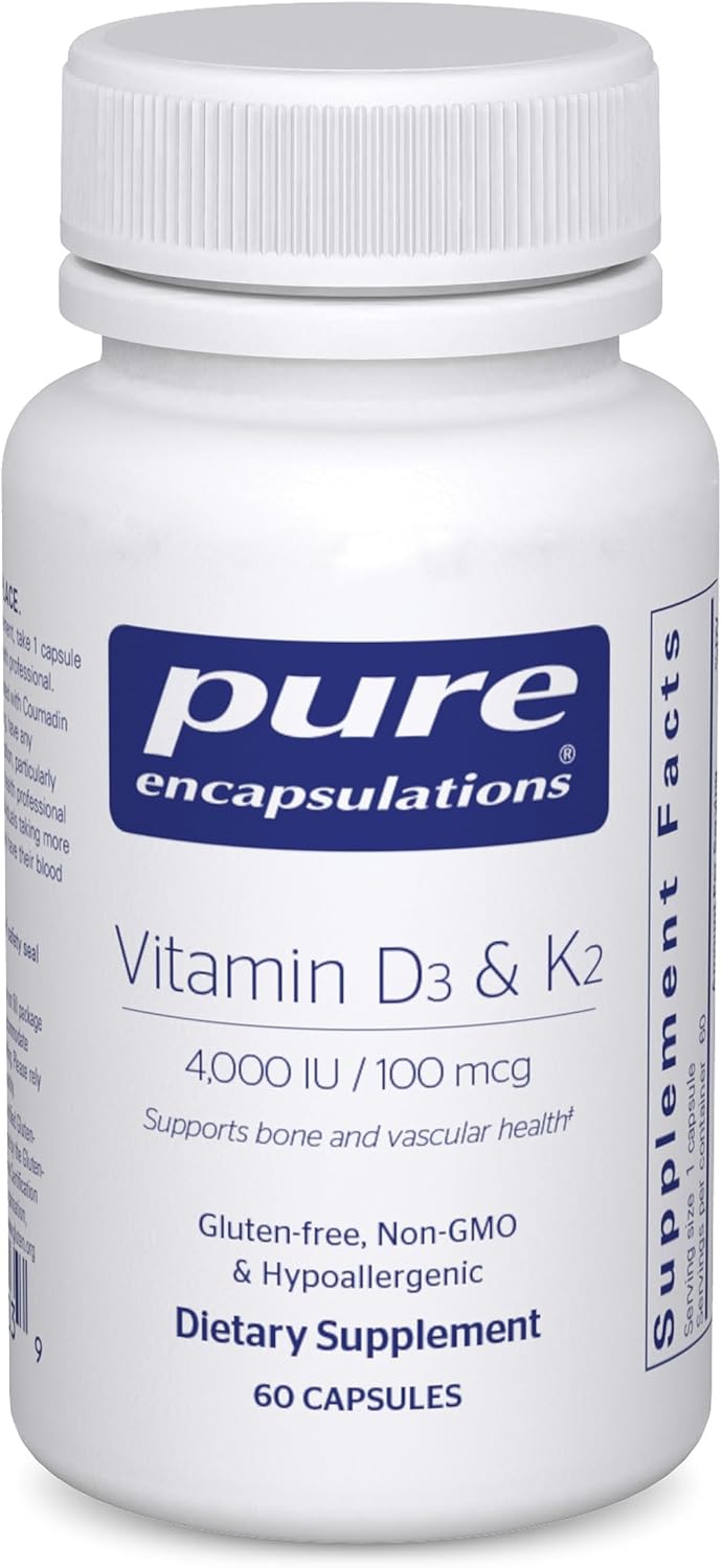 Pure Encapsulations Vitamin D3 & K2