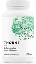 Thorne Ashwagandha, Highly Concentrated Shoden Extract, 30 Capsules