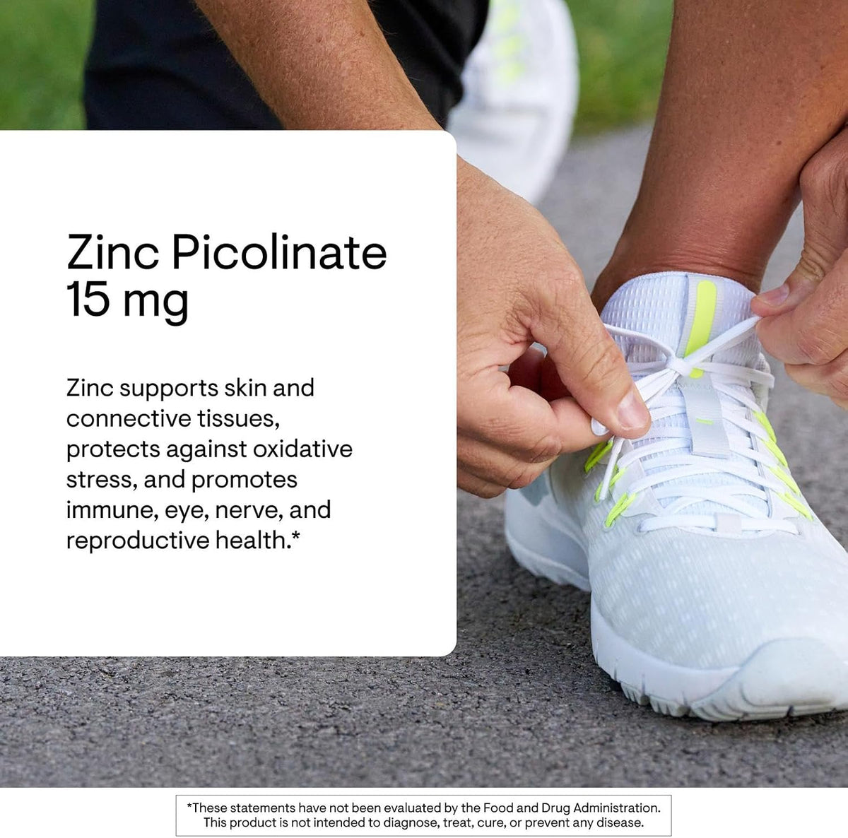 Thorne Zinc Picolinate 15 mg, Highly Absorbable Zinc, 60 Capsules