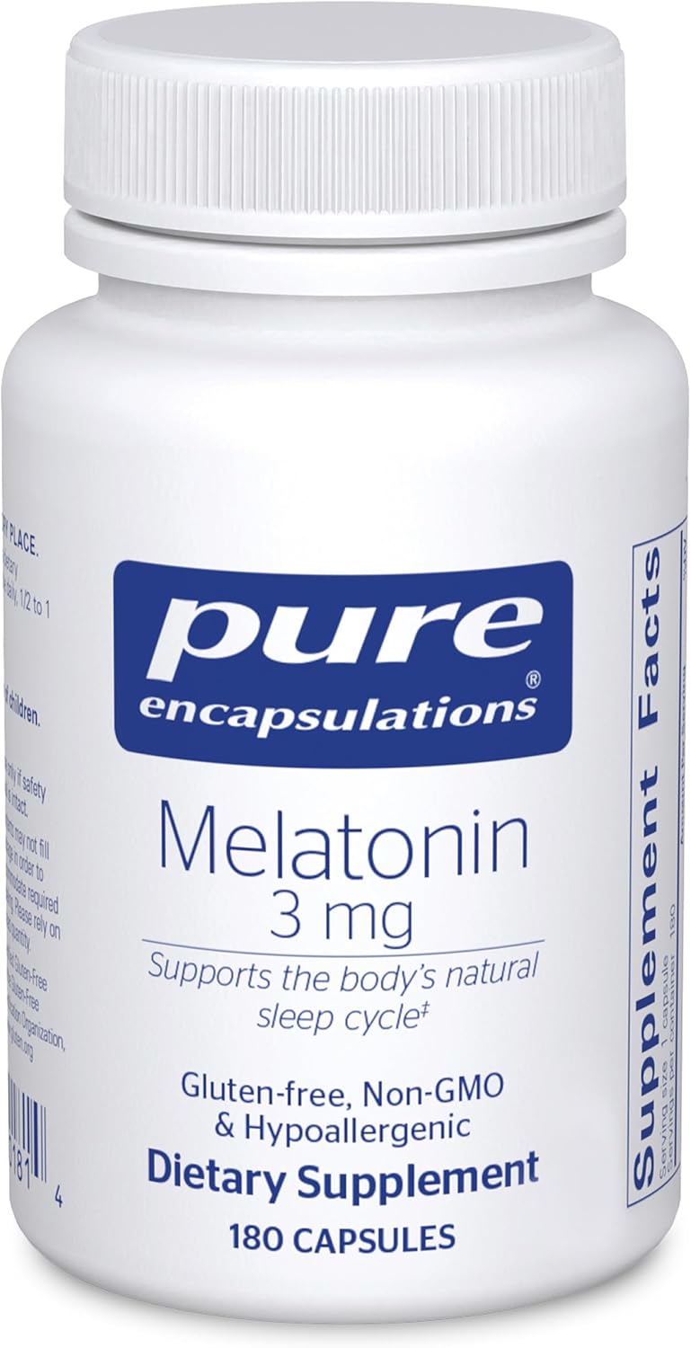 Pure Encapsulations Melatonin 3 mg