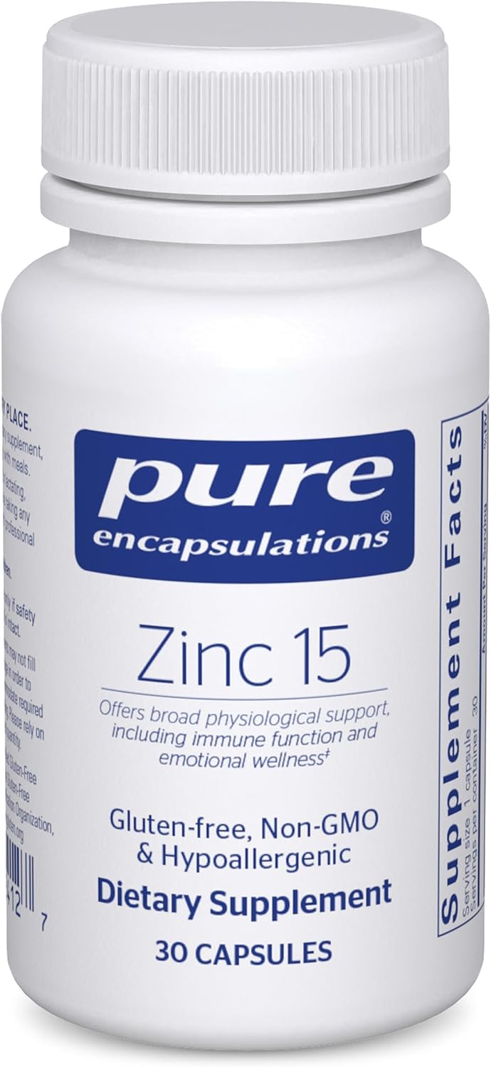 Pure Encapsulations Zinc 15 mg