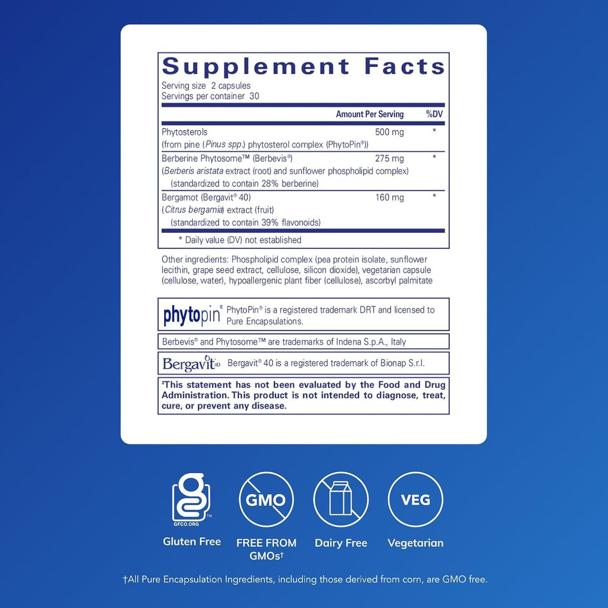 Pure Encapsulations CholestePure Plus 120's