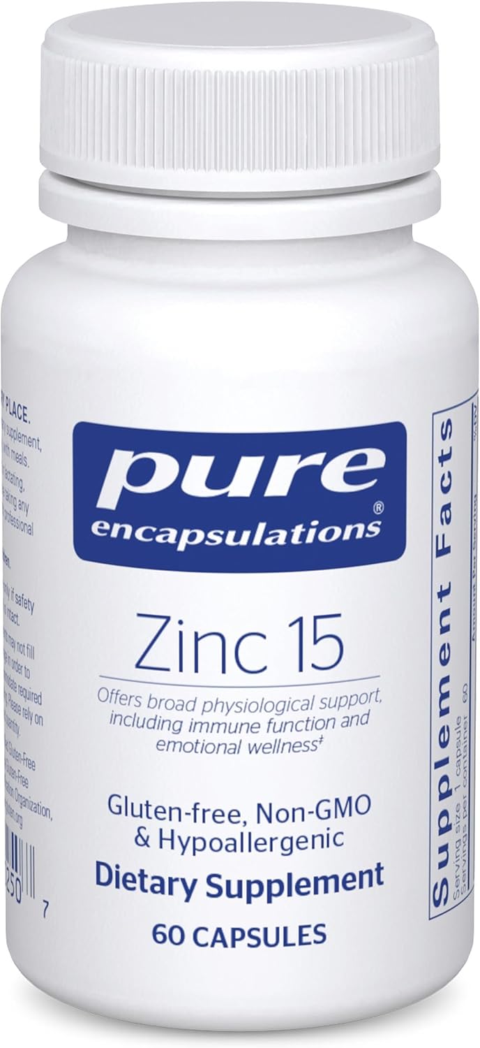 Pure Encapsulations Zinc 15 mg