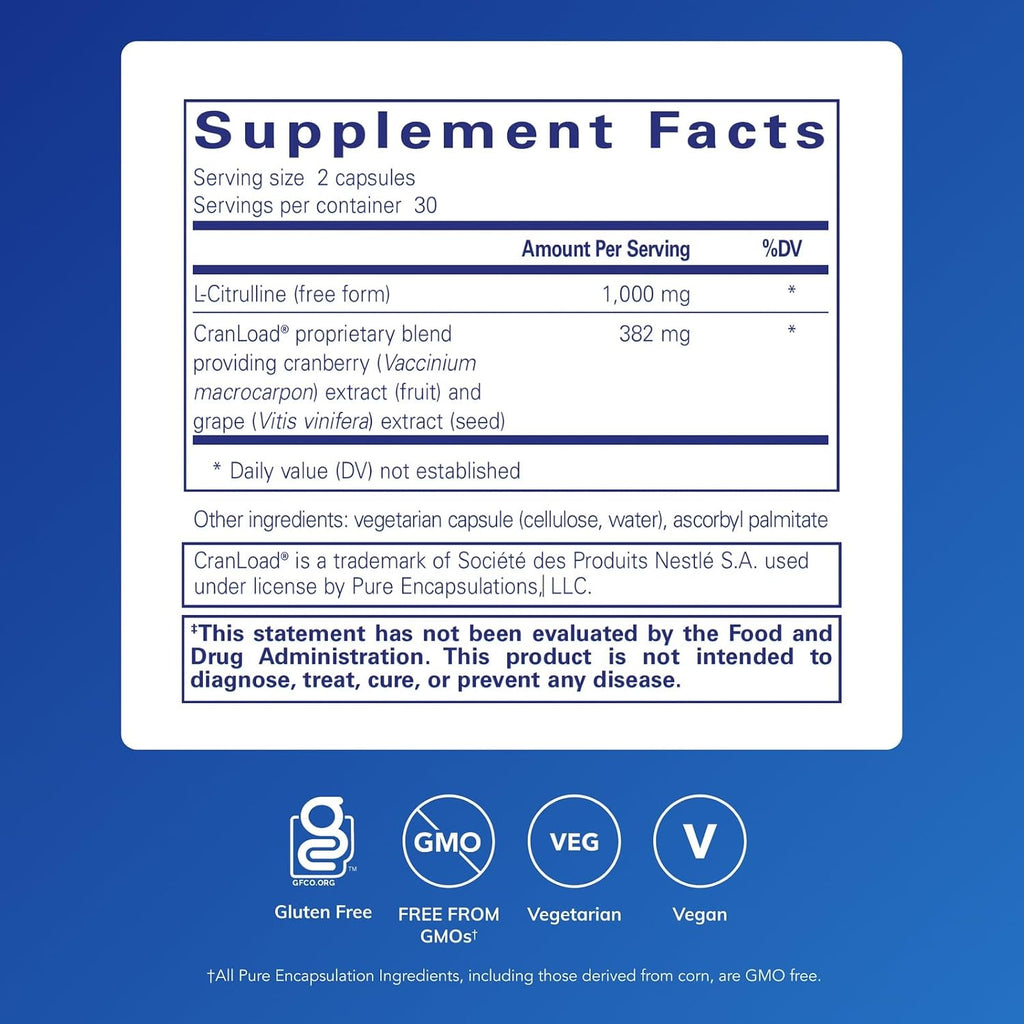 Pure Encapsulations Nitric Oxide Ultra (Capsules)