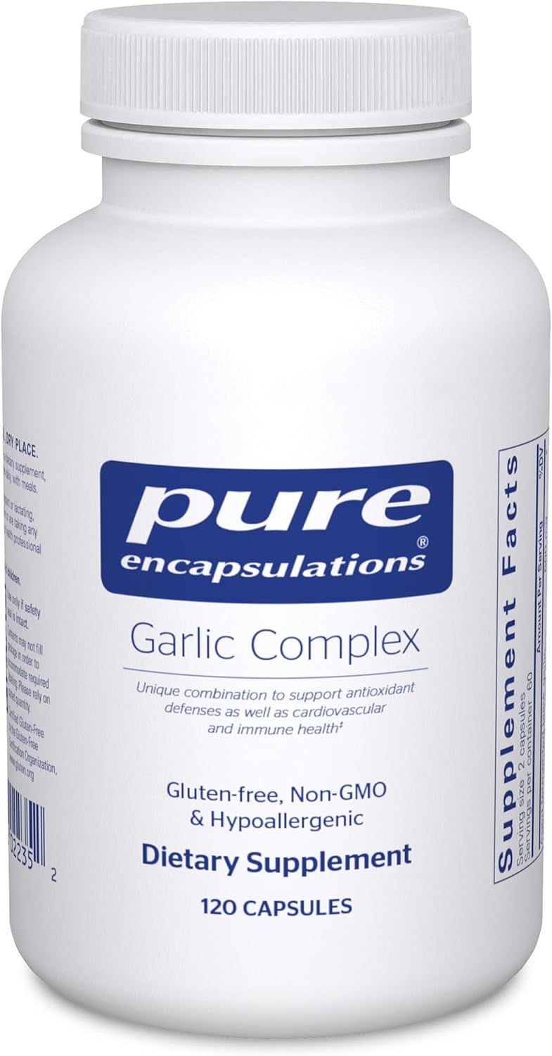 Pure Encapsulations Garlic Complex, 120 Capsules