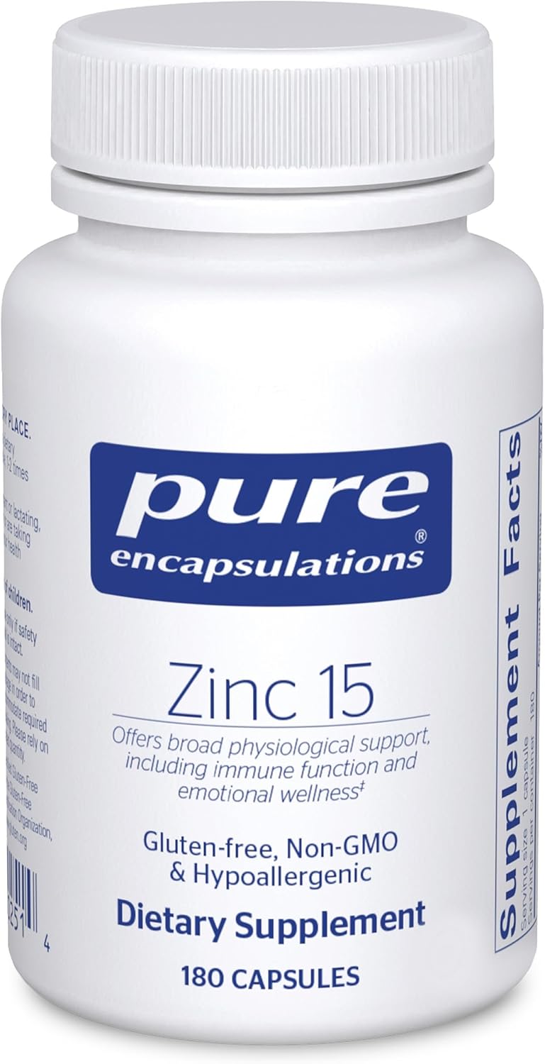 Pure Encapsulations Zinc 15 mg