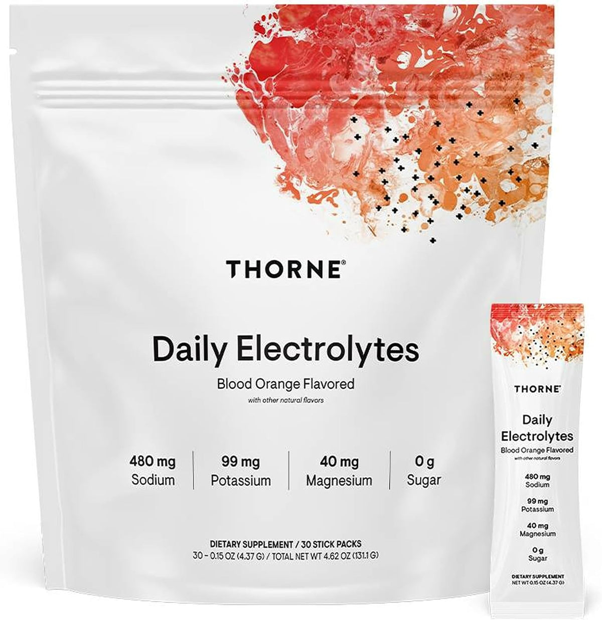Thorne Daily Electrolytes, Electrolyte Powder Drink Mix