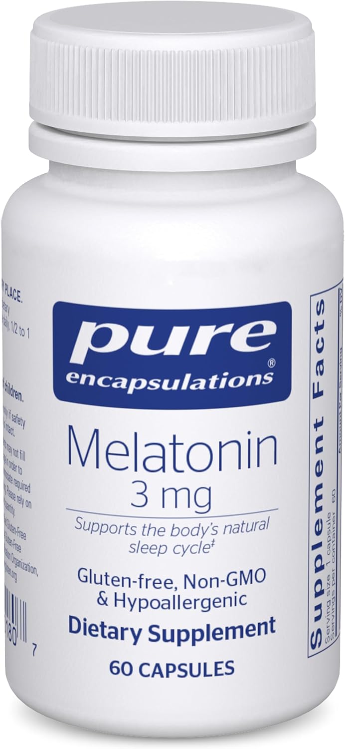 Pure Encapsulations Melatonin 3 mg