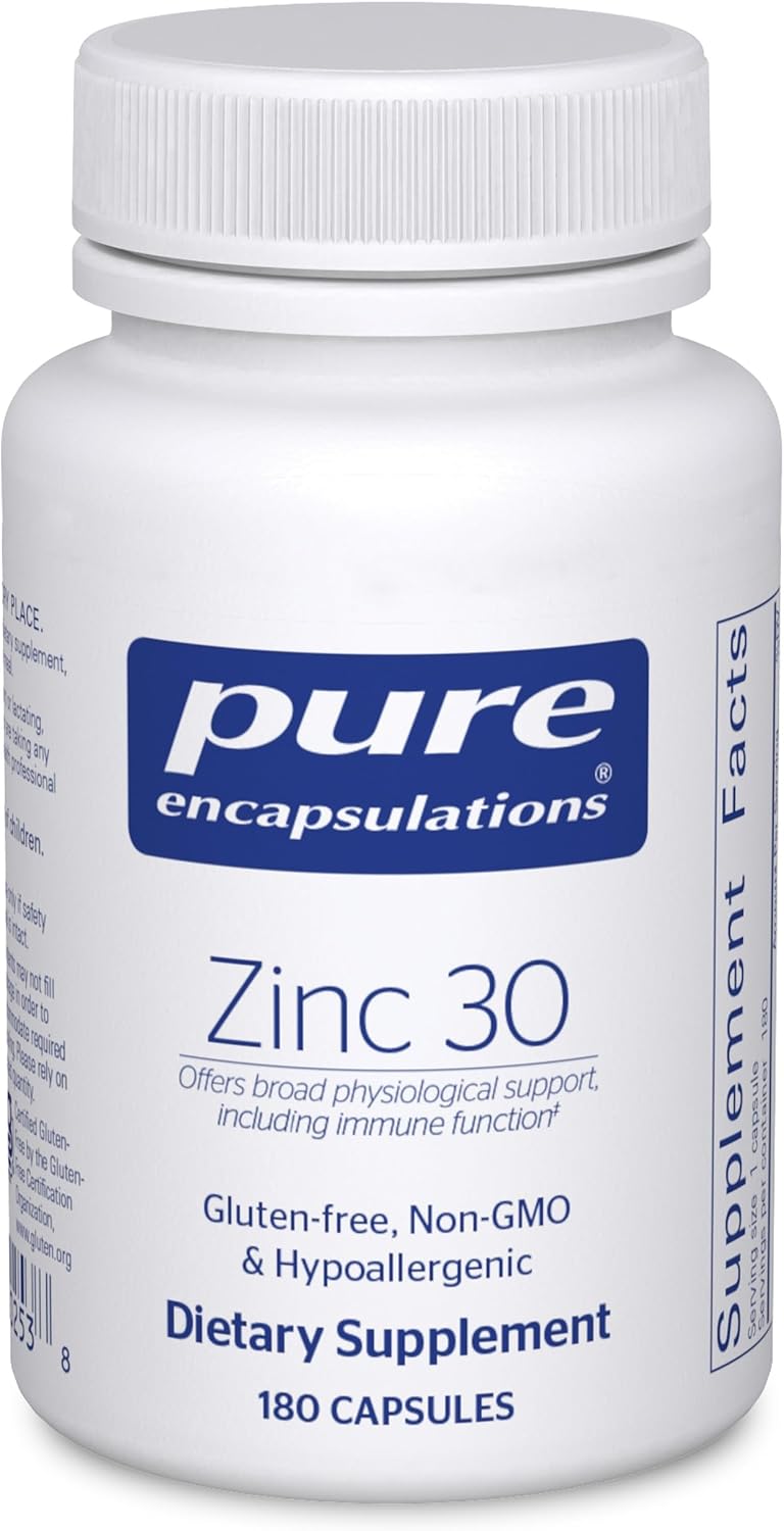 Pure Encapsulations Zinc 30 mg