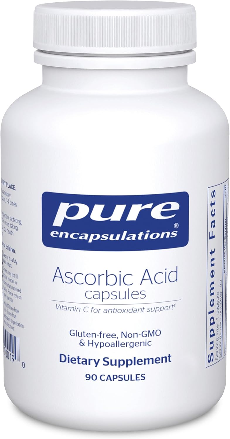 Pure Encapsulations Ascorbic Acid Capsules