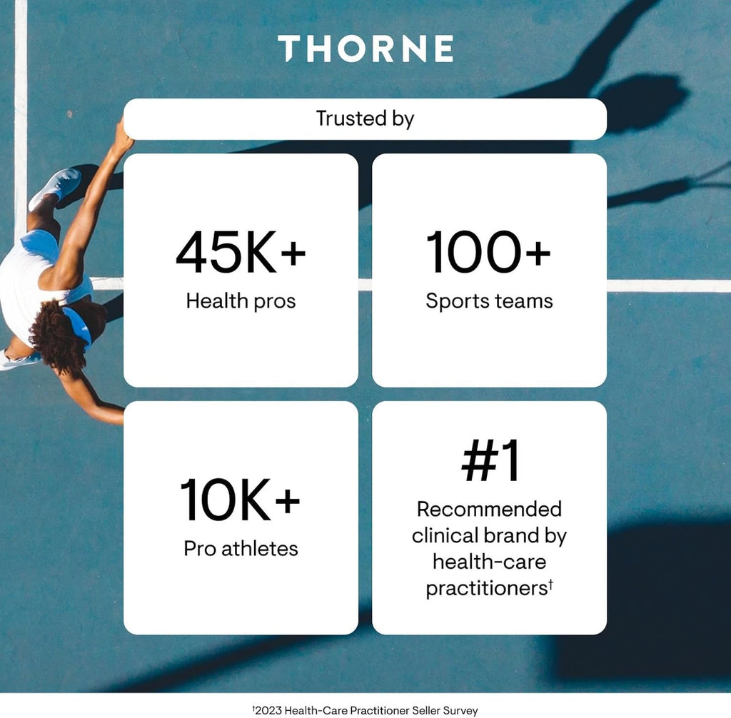 Thorne FiberMend, Prebiotic Fiber Powder with Antioxidants, 30 Servings