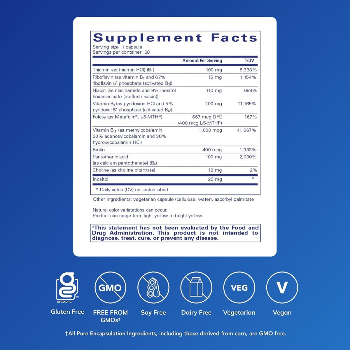 Pure Encapsulations B6 Complex