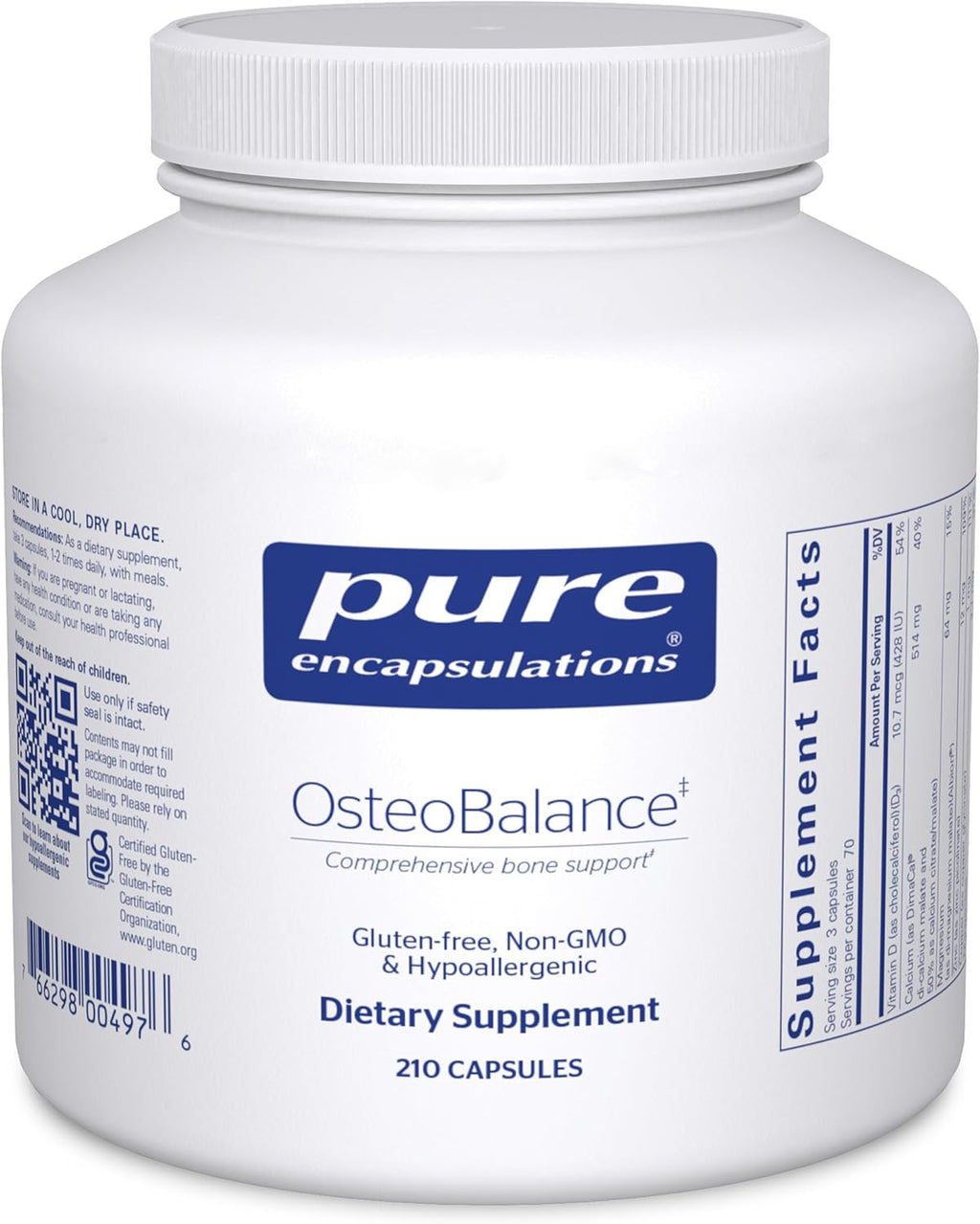 Pure Encapsulations OsteoBalance