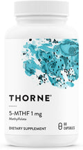Thorne 5-MTHF 1 mg, Active Methylfolate Vitamin B9 Supplement