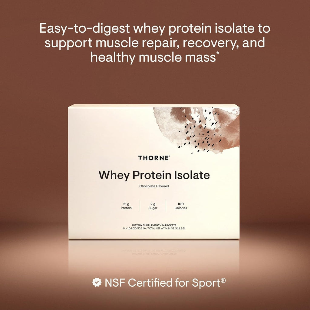 Thorne Whey Protein Isolate, Balanced Amino Acids Profile