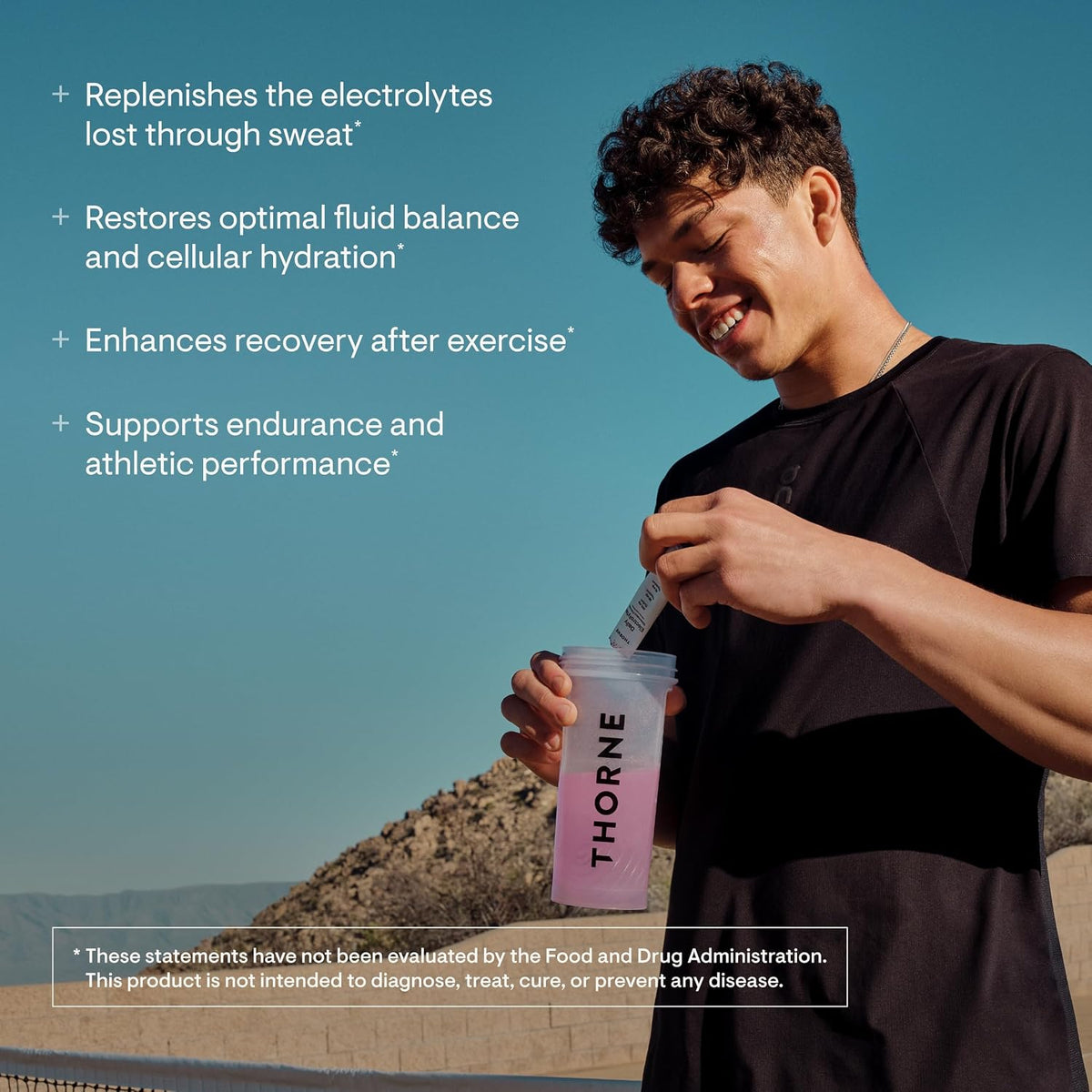 Thorne Daily Electrolytes, Electrolyte Powder Drink Mix