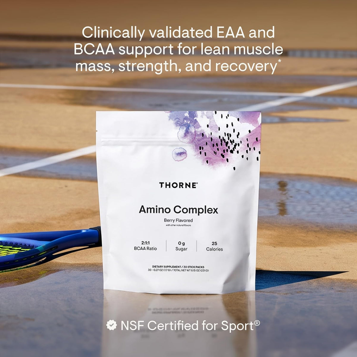 Thorne Amino Complex, Clinically Validated EAA & BCAA Powder