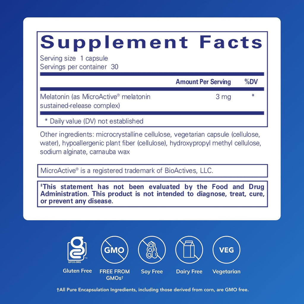 Pure Encapsulations Melatonin-SR