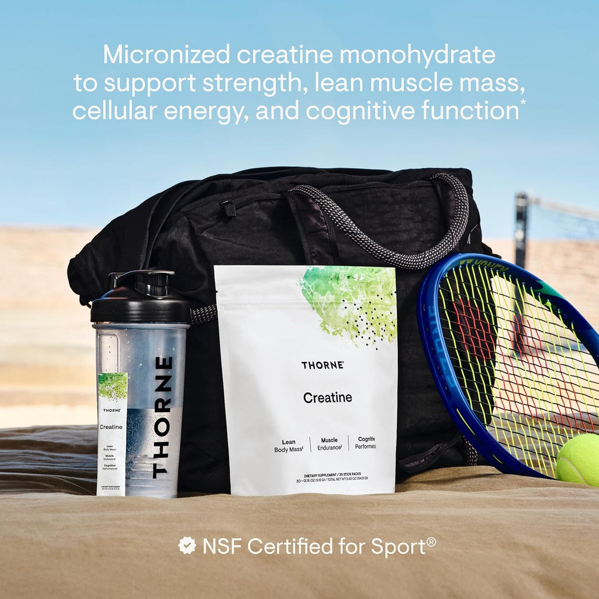 Thorne Creatine, Micronized Creatine Monohydrate Powder