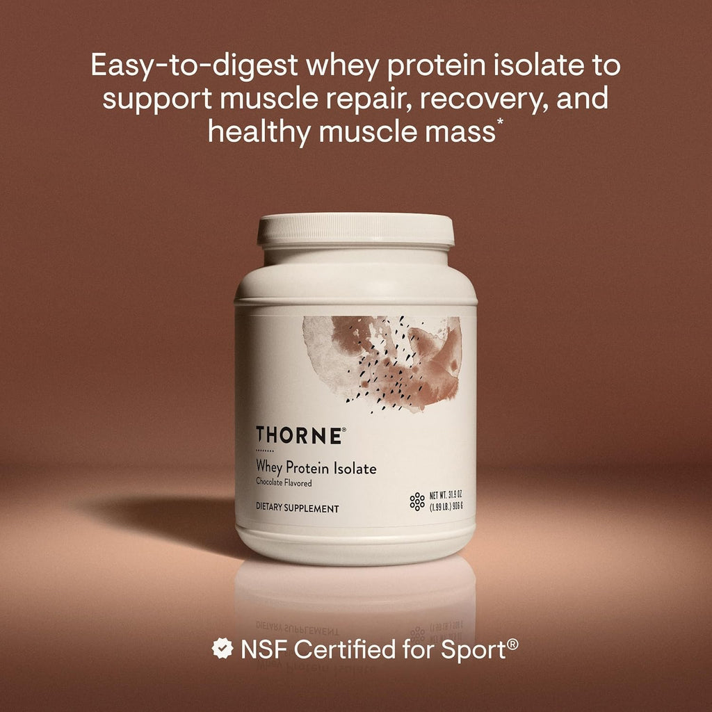 Thorne Whey Protein Isolate, Balanced Amino Acids Profile