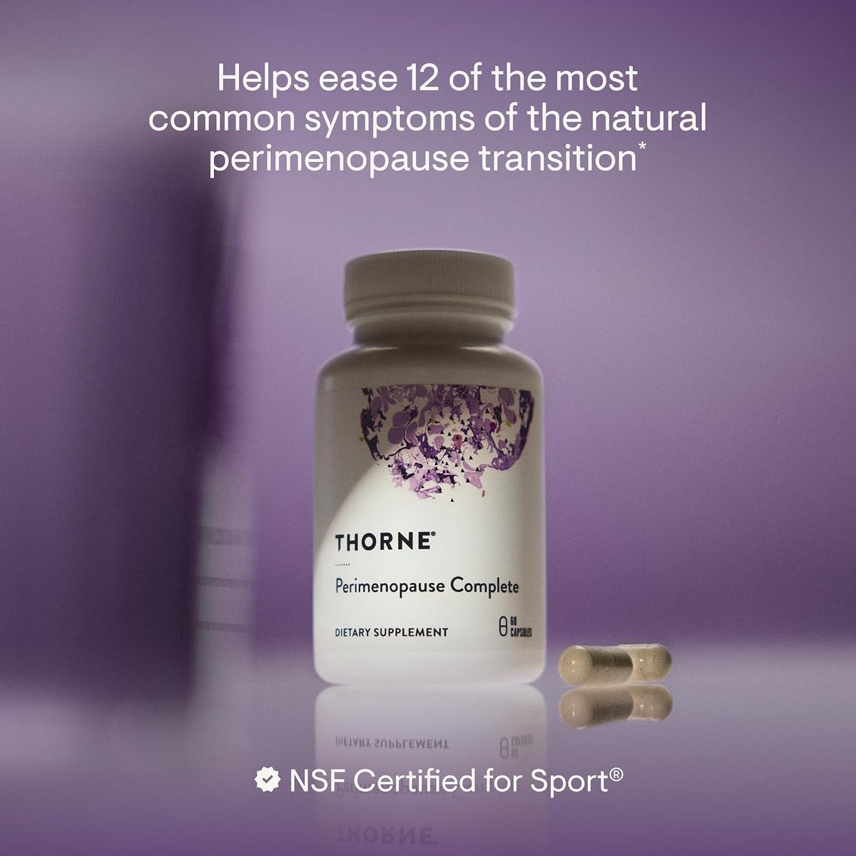 Thorne Perimenopause Complete, EstroG-100, Hops & Active B6, 60 Capsules